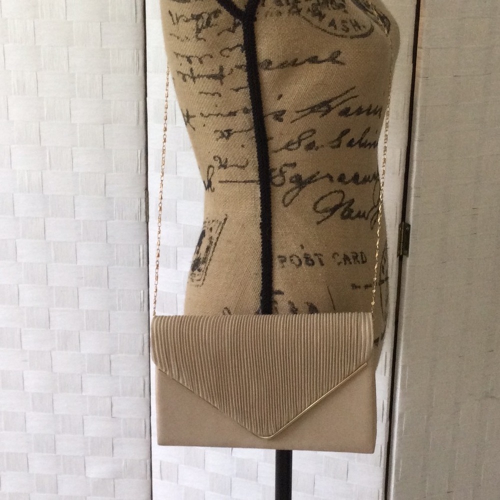 Chic Beige Shoulder Bag NWOT